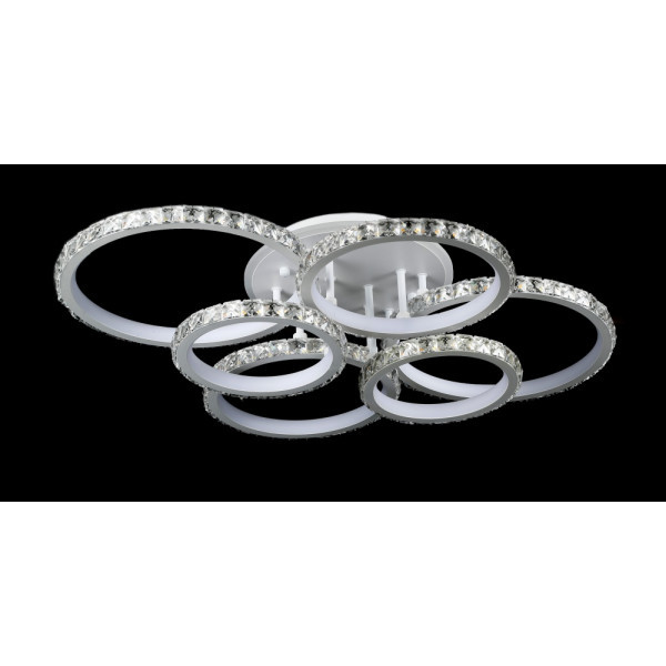 Стельова LED люстра з пультом і нічником Splendid-Ray 30-4022-52, фото 1