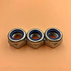 Гайка М30 самоконтряща з нейлоновим кільцем клас міцності 10.0 DIN 985, фото 5