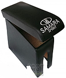 Підлокітник LADA 2108/2109/21099 чорний C ЛОГОТИПОМ mini, фото 2