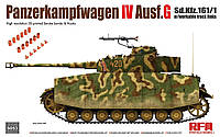 Panzerkampfwagen IV Ausf. G Sd.Kfz. 161/1. Сборная модель с рабочими траками в масштабе 1/35. RFM RM-5053