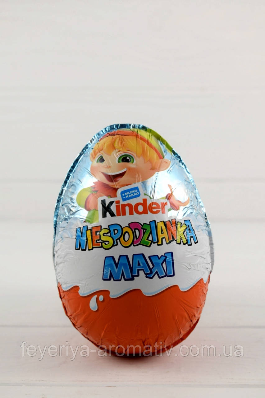 Яйце з іграшкою кіндер-сюрприз Kinder Maxi 100г (Німеччина)