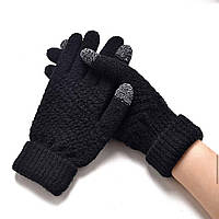 Зимние перчатки для телефона Touchscreen Gloves / Сенсорные перчатки Черный