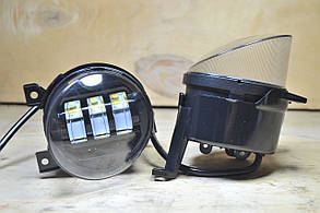 Противотуманки  LED 45 Вт volkswagen Golf, Jetta (Long) Чіткий границя Білий + Жовтий