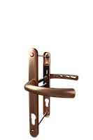 Дверная ручка (дверний підпружинений гарнітур універсальний) Astex ANTEY DHS 92/26/16 Бронзовий (F4)