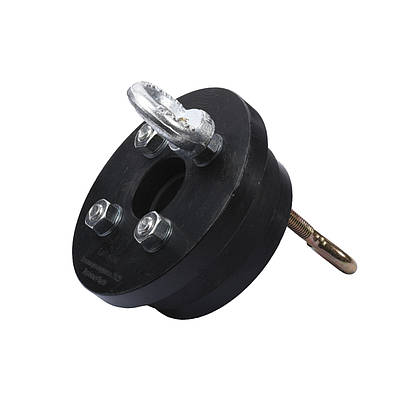 Оголовок для свердловин d-125х32мм Чорний