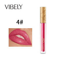 Глитерный блеск для губ Vibely Diamond Glitter Lipgloss #04, 5мл