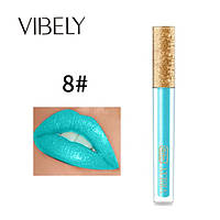 Глитерный блеск для губ Vibely Diamond Glitter Lipgloss #08, 5мл