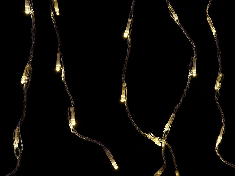 Гірлянда LED яскрава Водоспад 3,0мХ0,8м 200LED (холодний білий) IT-RAINS-200-W (прозорий провід)