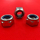 Гайка М42 самоконтряща з нейлоновим кільцем клас міцності 10.0 DIN 985, фото 3