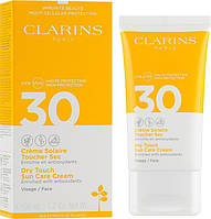 Сонцезахисний крем для обличчя SPF30 Clarins Dry Touch Sun Care 50ml