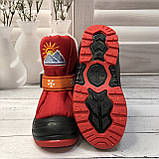 Дитячі зимові чоботи дутики Демар Demar Sun Rise червоні, фото 5