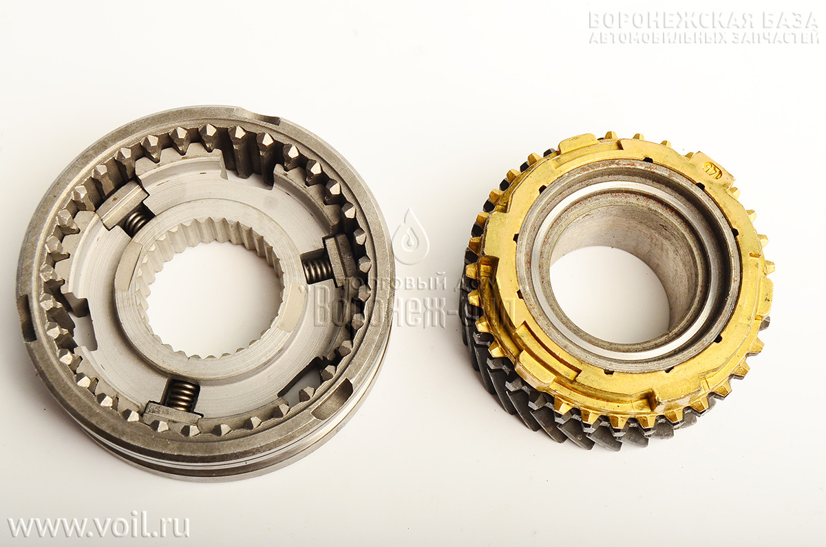 Шестерня+муфта зі маточкою КПП 4-ої передачі в зборі ВАЗ 2108, фото 1