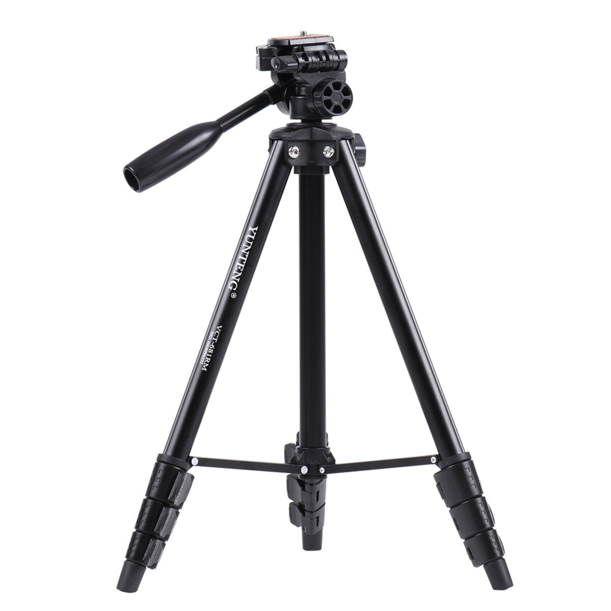 138 см Якісний аматорський штатив Yunteng VCT-681RM 3D для знімання/камера до 3 кг