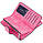 Гаманець Baellerry Forever Large (Рожевий) портмоне клатч замшевий на подарунок, фото 3