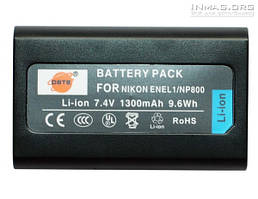 Акумулятор для фотоапарата Nikon EN-EL1, 1300 mAh.