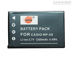 Акумулятор для фотоапарата Casio NP-20, 1200 mAh.