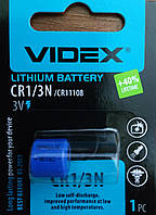 Батарейка літієва Videx CR1/3N 1 шт BLISTER