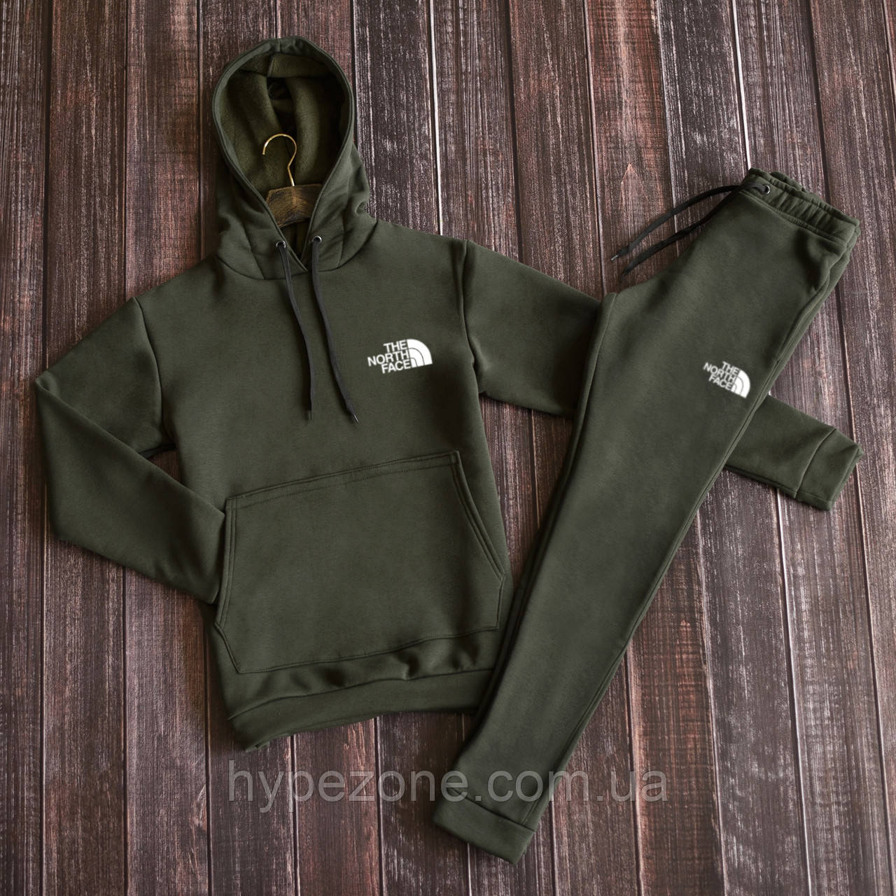 HOODIE The North Face Кофта спортивна з логотипом Нос Фейс Худі TNF з кишенею штани чоловічі Трикотаж