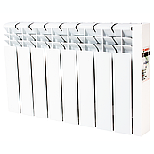 Електрорадіатор Mirteco 350-8 (73.5 х 42.5 см). Економний електричний обігрівач для дому