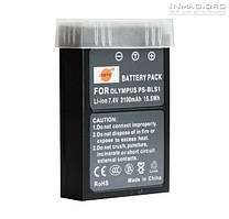 Акумулятор для фотоапарата Olympus PS-BLN1, 2100 mAh.