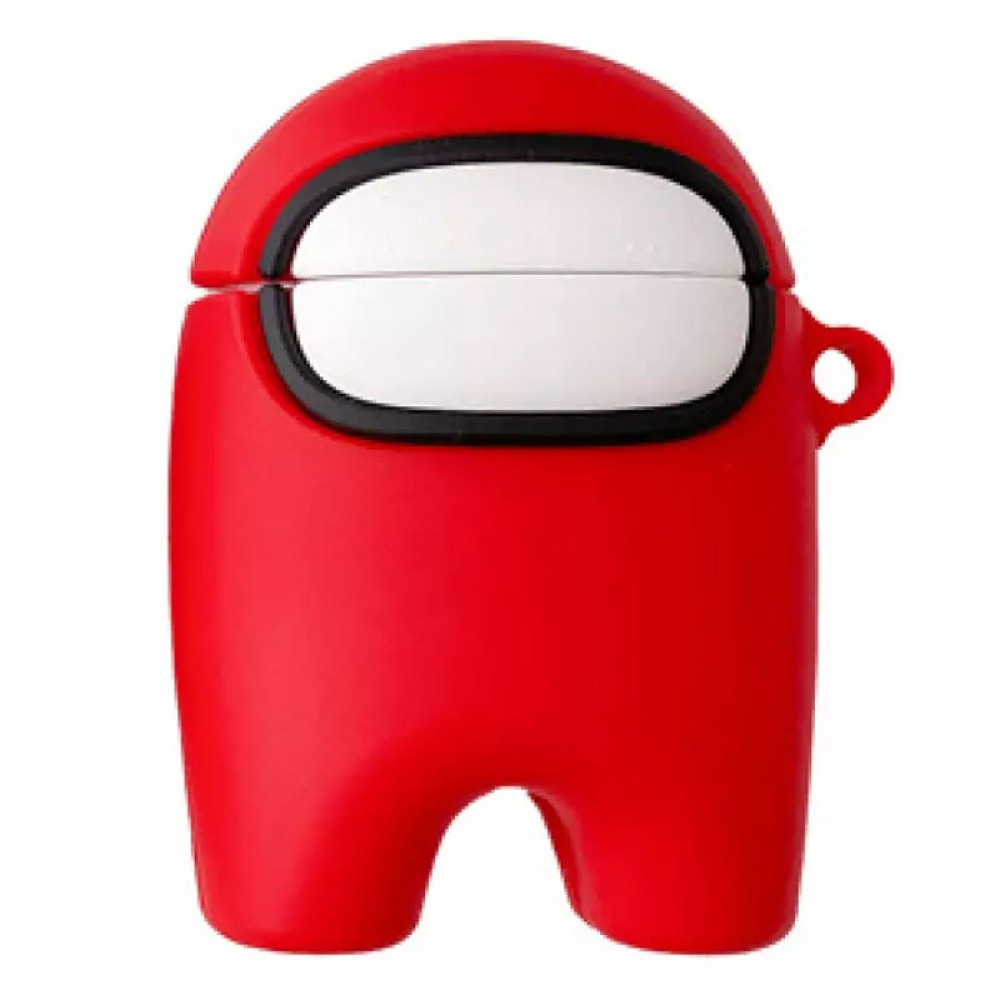 Чохол для навушників AirPods 1/2 AMONG US Red, фото 1