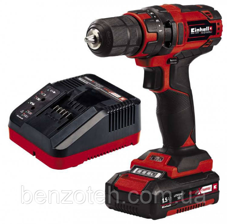 Шуруповерт акумуляторний Einhell TC-CD 18/35 Li X-Change