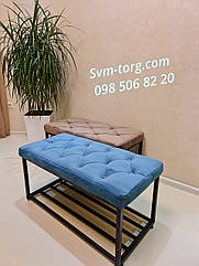 Пуфики для коридору з відсіком під взуття