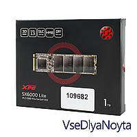 Жесткий диск M.2 2280 SSD 1Tb ADATA XPG SX6000 series, ASX6000LNP-1TT-C, NVMe PCI Express 3.0 x4, 3D TLC,