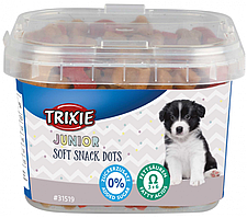 Trixie TX-31519 Junior Soft Snack Dots ласощі для цуценят з Омега-3 та Омега-6 - 140 г