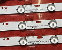 Лінійки  LED підсвічування BRAVIS 32" LED-DH3230BH DEX LE-3245 DLED32DH3101005.B / KJ315D10-ZC14F-03,LE-600, E479351