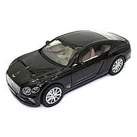 Машинка ігрова Bentley Continental GT W12 "АвтоЕксперт" Бентлі метал чорне світло звук 20*6*8 см (EL-3215), фото 3