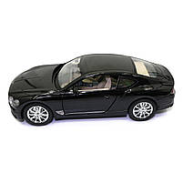 Машинка ігрова Bentley Continental GT W12 "АвтоЕксперт" Бентлі метал чорне світло звук 20*6*8 см (EL-3215), фото 4