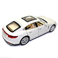 Машинка ігрова Porsche Panamera «АвтоЕксперт» Порше Панамера метал білий світло звук 20*6*8 см (GT-3136), фото 4