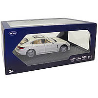 Машинка ігрова Porsche Panamera «АвтоЕксперт» Порше Панамера метал білий світло звук 20*6*8 см (GT-3136), фото 9