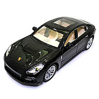 Машинка ігрова Porsche Panamera «АвтоЕксперт» Порше Панамера метал чорний світло звук 20*6*8 см (GT-3136), фото 3