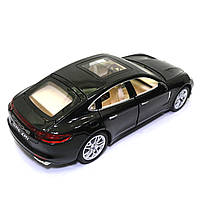 Машинка ігрова Porsche Panamera «АвтоЕксперт» Порше Панамера метал чорний світло звук 20*6*8 см (GT-3136), фото 5