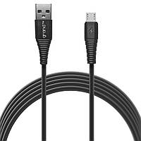 Интерфейсный кабель USB-microUSB 1m Grand GC-C01 Black