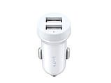 Автомобільна зарядка (USB заряджання) HAVIT HV-CC2008, 3.1 A, white/gray, фото 3