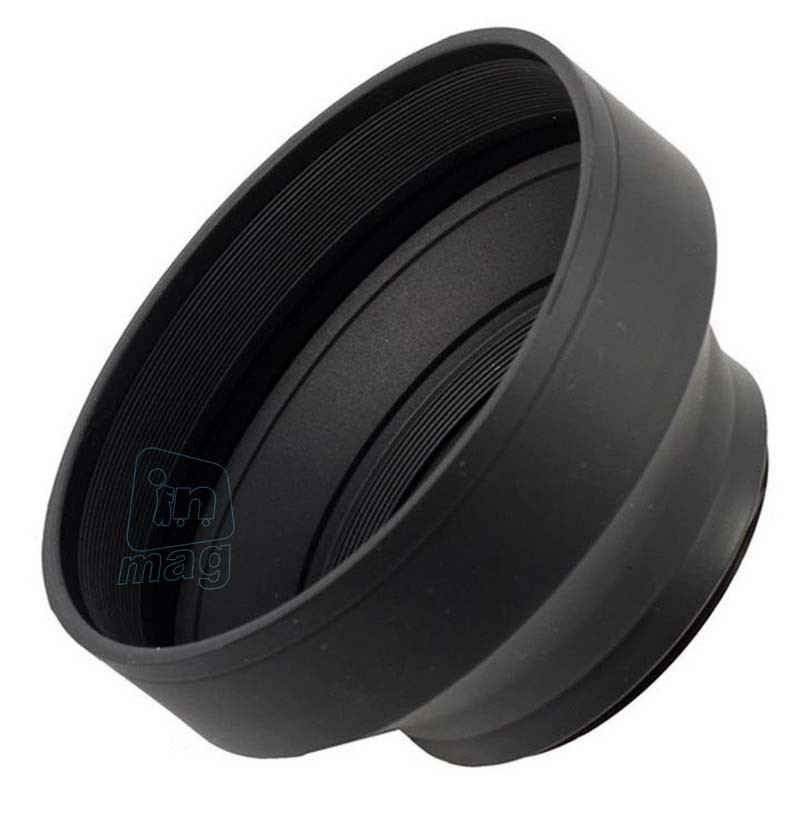 Гумова трипозиційна бленда з нарізним сполученням 77 мм.