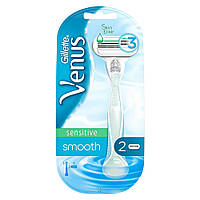 Станок с 2 сменными кассетами Gillette Venus Sensitive Smooth (7702018486960)