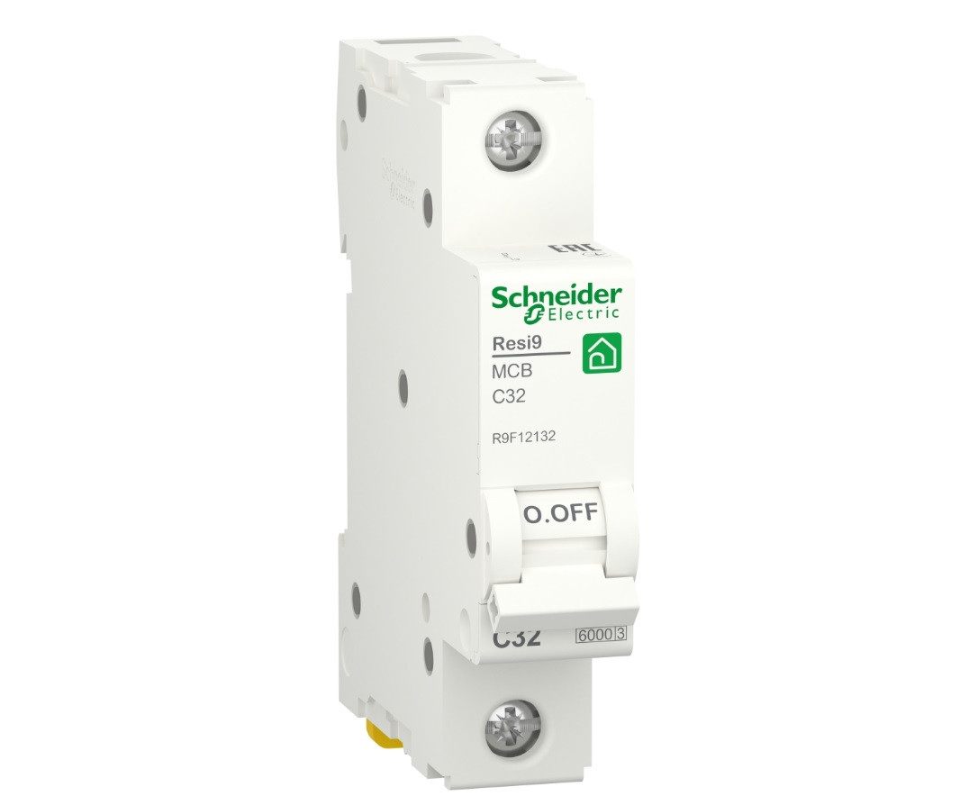 Автоматичний вимикач 1p C 32A, 6kA, Schneider Electric, Resi9, R9F12132