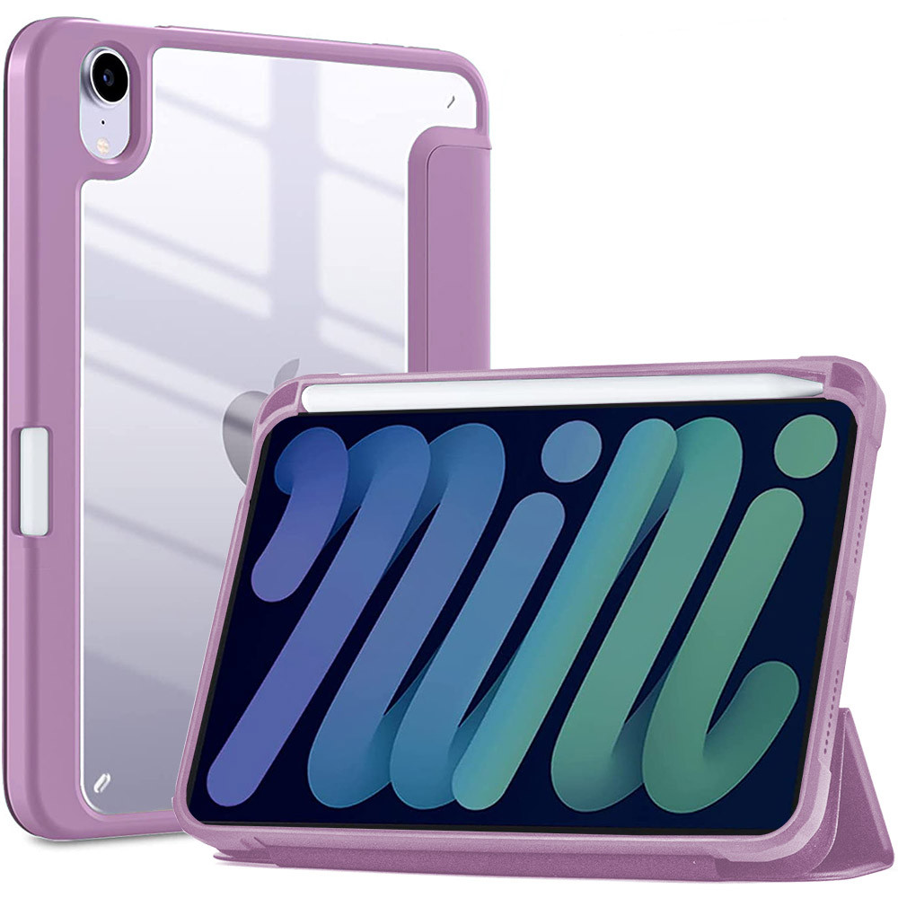 Чехол ZOYU Hybrid Case with Pencil Holder для Apple iPad mini 6 (2021) Lavender, фото 1