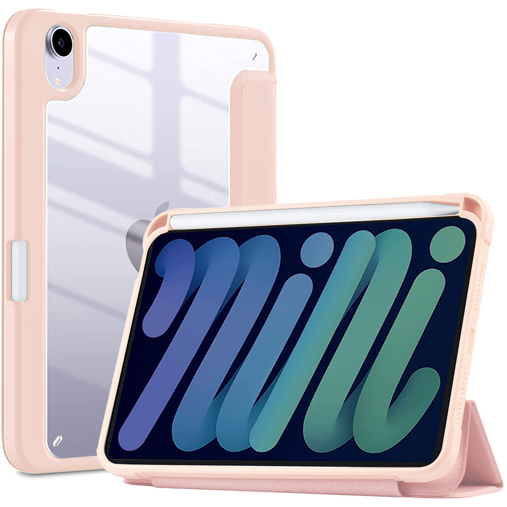 Чехол ZOYU Hybrid Case with Pencil Holder для Apple iPad mini 6 (2021) Pink, фото 1