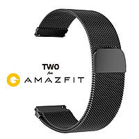 Ремінець для Xiaomi Amazfit GTS Міланська петля Black