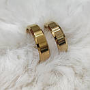 Парні кільця "Американка" (ж 15.3 15.7 16 16.5 17 18.3 19 19.3 20 ч 17.3 18.3 19.3 20 20.6 21.5 22.3), фото 3