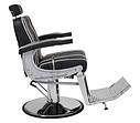 Перукарське чоловіче крісло Valencia Lux коричневий, фото 3