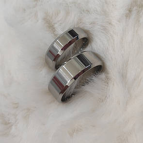 Парні кільця "Американка" (ж15.3 16 17.5 18 18.4 19.3 20.3 ч16.3 17.5 18 19 19.3 20 21.5 22.3 23.2)