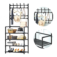 Вешалка для одежды New simple floor clothes rack 60х29.5х151см | Шкаф органайзер