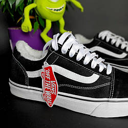 Підліткові кеди Vans Old School Black White