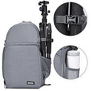 ФотоРюкзак Caden D15G GREY сірий для фото/відео, фото 7